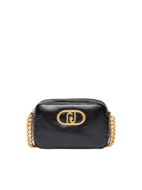 borsa donna tracolla catena ecopelle nera LIU JO | AA5144-E088622222